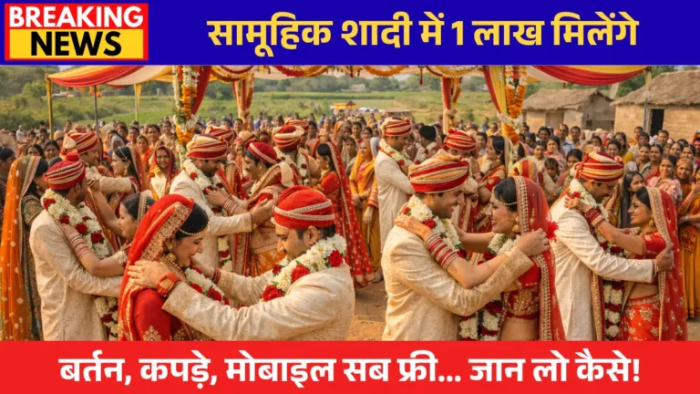 Mukhyamantri Samuhik Vivah Yojana 2025 – UP सरकार द्वारा ₹1,00,000 सहायता योजना