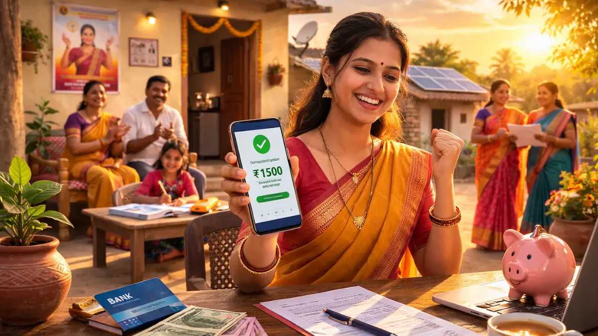 Ladki Bahin Yojana eKYC last date 31 March 2026 — documents list, application status check aur correction process ki poori jaankari