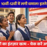 UP Board 2026 Class 12 topper list UPMSP result scorecard